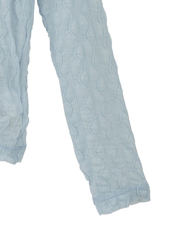 earth music&ecology「ハイネックシアーうねうねプルオーバー」|Tシャツ・カットソー|