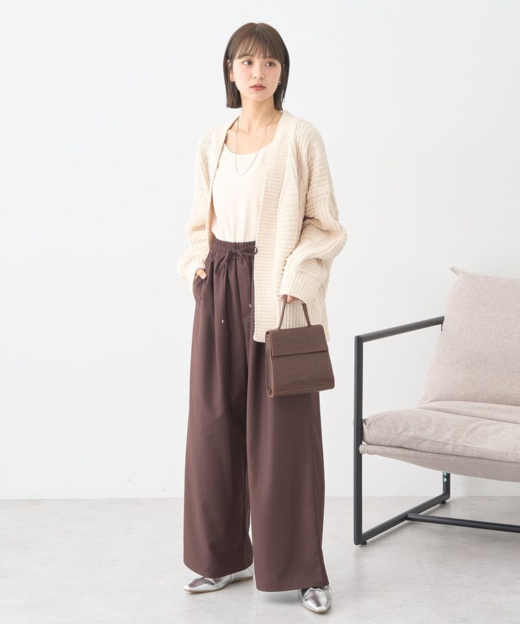 earth music&ecology「マットモールカーディガン」|カーディガン|