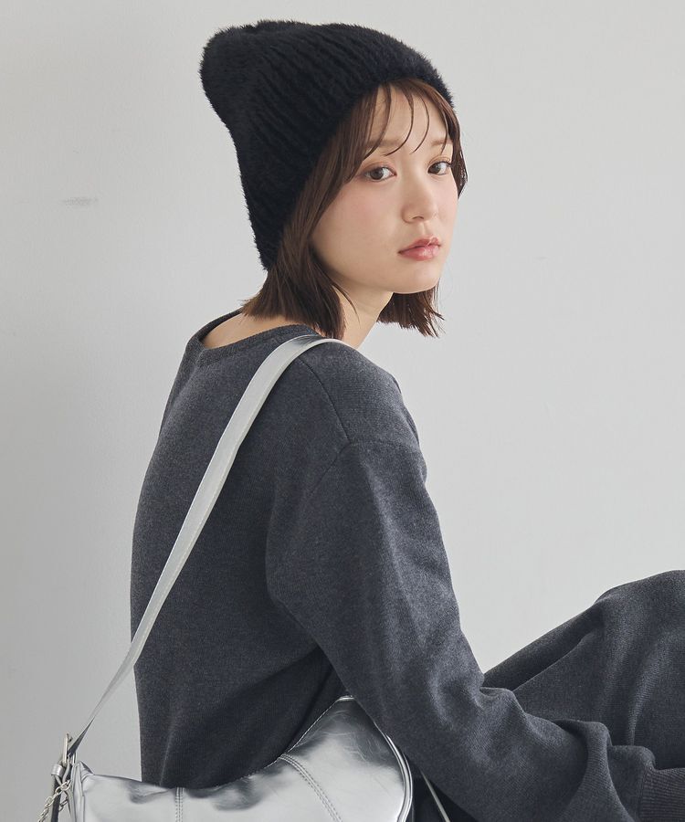 earth music&ecology「フェザービーニー」|その他|Black