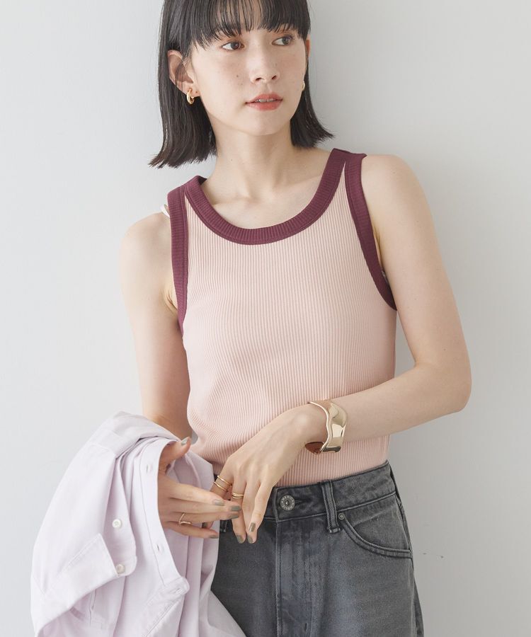 AMERICAN HOLIC「アソートテレコタンクトップ」|インナー|