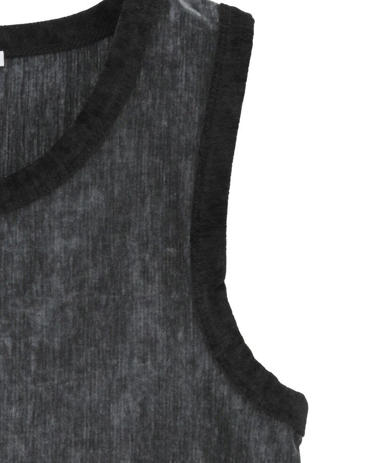 AMERICAN HOLIC「配色ベロアタンクトップ」|インナー|