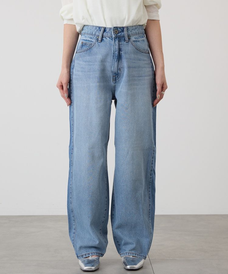 AMERICAN HOLIC「カーブデニムパンツ」|デニム|