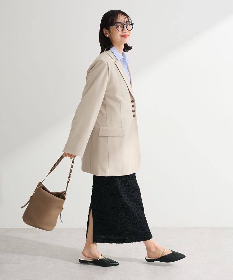 Green Parks「裏付きテーラードジャケット」|テーラードジャケット|