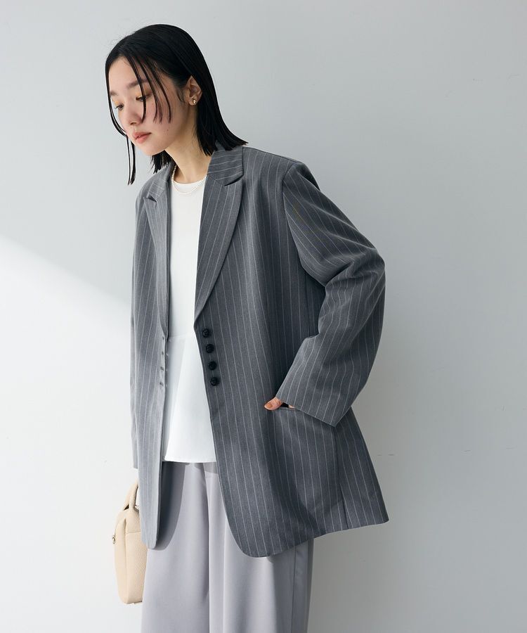 Green Parks「裏付きテーラードジャケット」|テーラードジャケット|