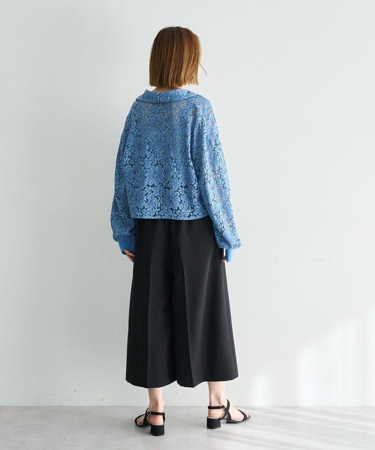 Editt by YECCA VECCA「【2点SET】キャミレイヤードレースシャツ」|シャツ・ブラウス|