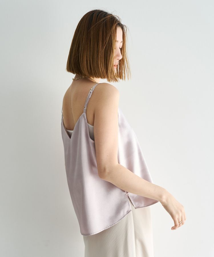 Editt by YECCA VECCA「【2点SET】キャミレイヤードレースシャツ」|シャツ・ブラウス|