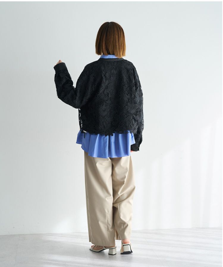 YECCA VECCA「ベルト付きカーヴィーパンツ」|その他|