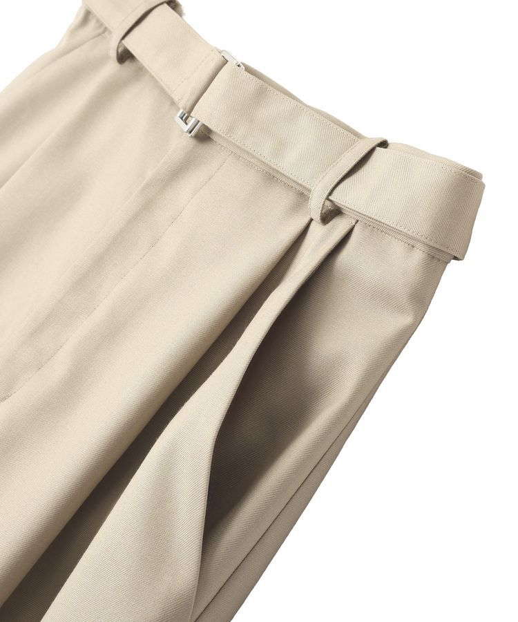 YECCA VECCA「ベルト付きカーヴィーパンツ」|その他|