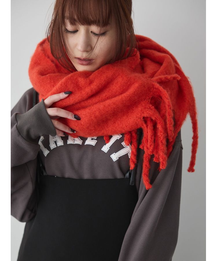 GARAGE OF GOOD CLOTHING「ボリュームストール」|ストール|Orange