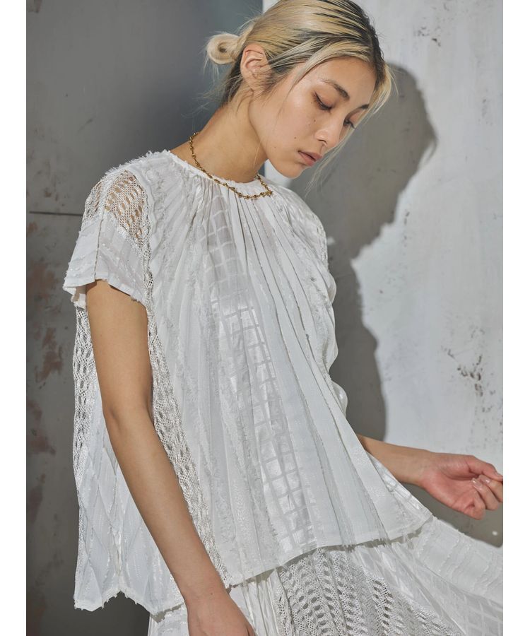 GARAGE OF GOOD CLOTHING「GOGC+ レース接ぎプルオーバー」|Tシャツ・カットソー|