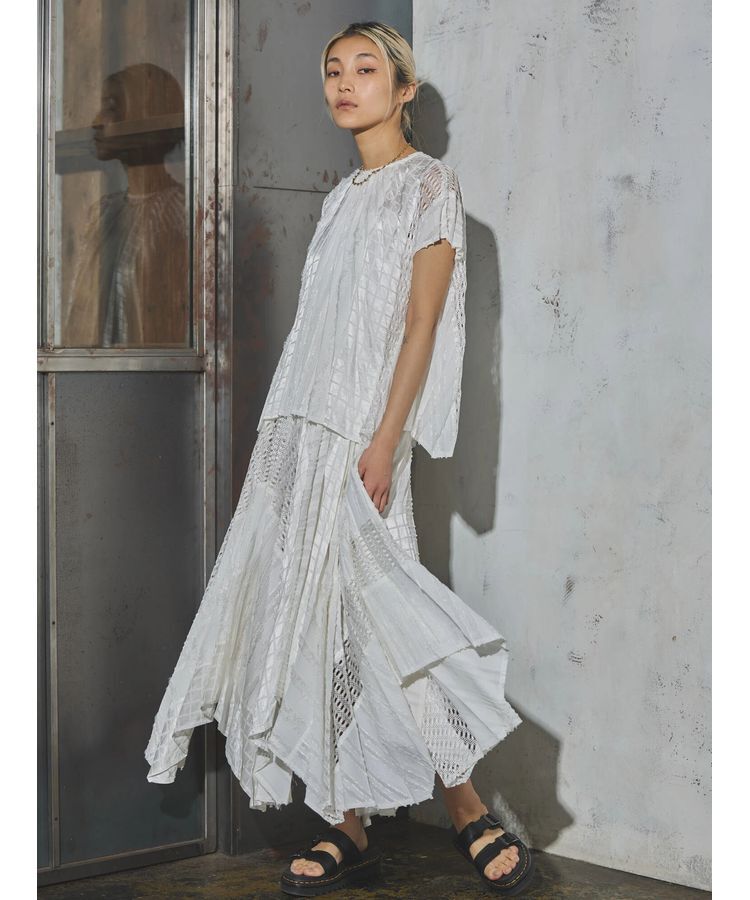 GARAGE OF GOOD CLOTHING「GOGC+ レース接ぎプルオーバー」|Tシャツ・カットソー|