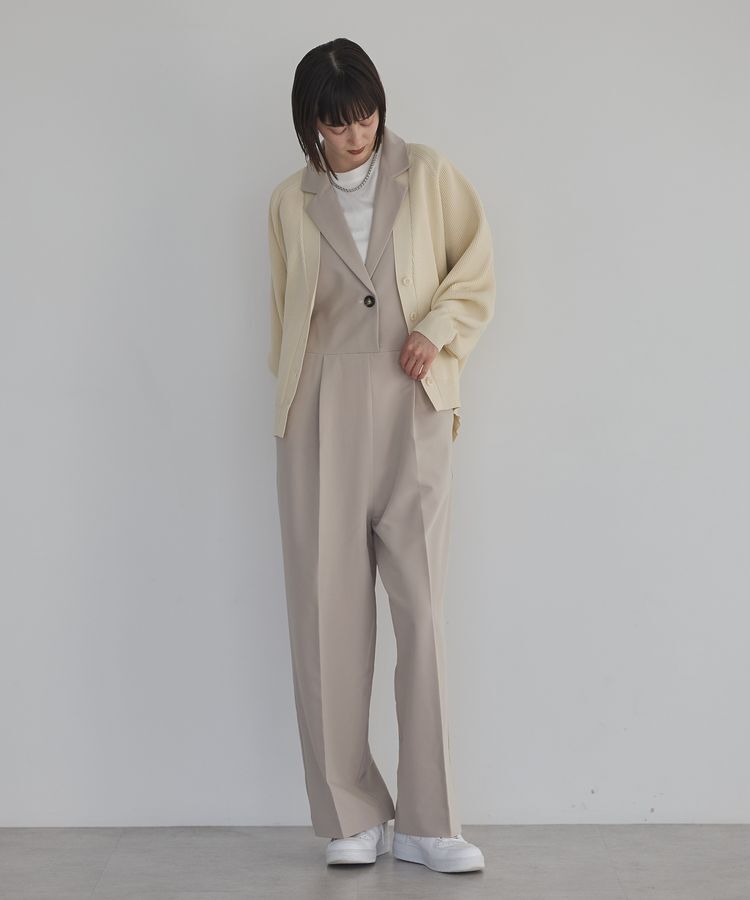 GARAGE OF GOOD CLOTHING「Vネック畔編みフォルムカーデ」|カーディガン|