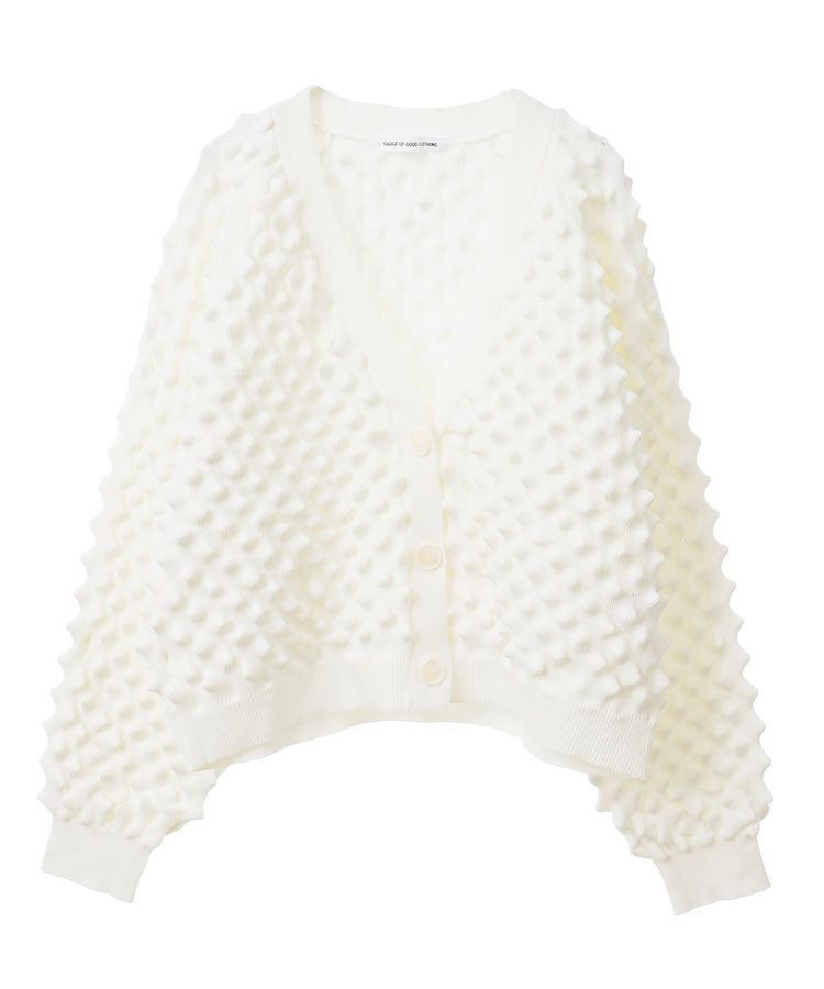 GARAGE OF GOOD CLOTHING「ギザギザカーデ」|カーディガン|