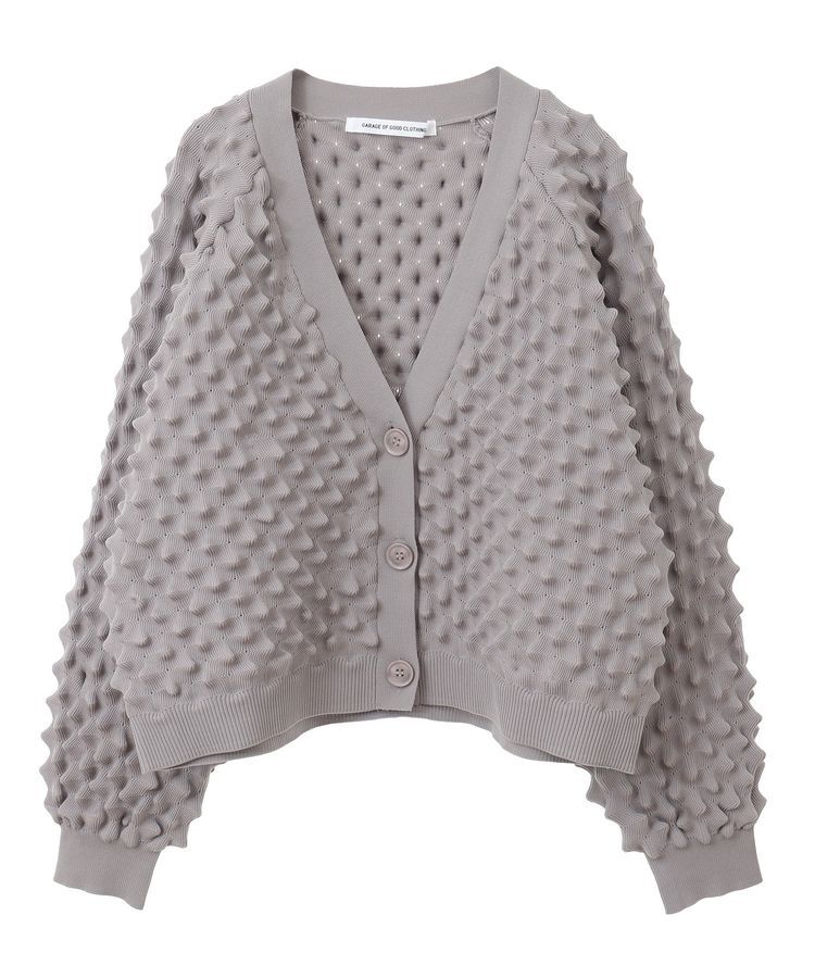 GARAGE OF GOOD CLOTHING「ギザギザカーデ」|カーディガン|