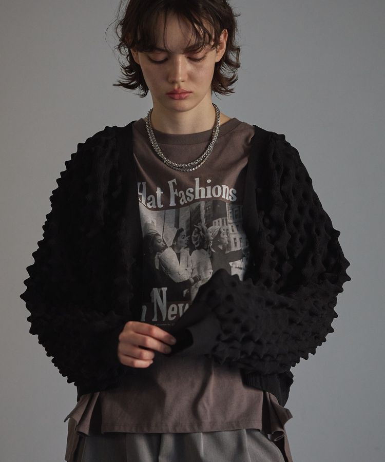 GARAGE OF GOOD CLOTHING「ギザギザカーデ」|カーディガン|