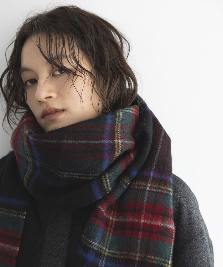 GARAGE OF GOOD CLOTHING「カシミヤ混リバーシブルマフラー」|マフラー|