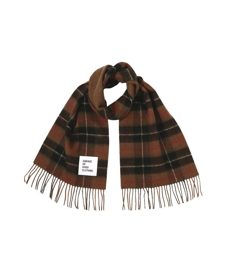 GARAGE OF GOOD CLOTHING「カシミヤ混リバーシブルマフラー」|マフラー|