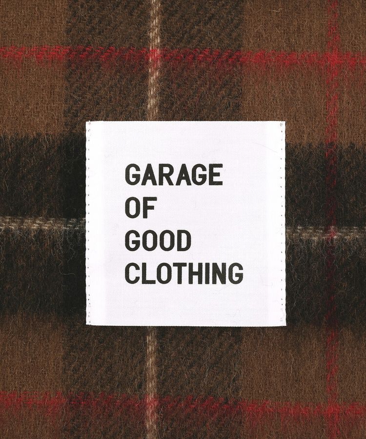 GARAGE OF GOOD CLOTHING「カシミヤ混リバーシブルマフラー」|マフラー|