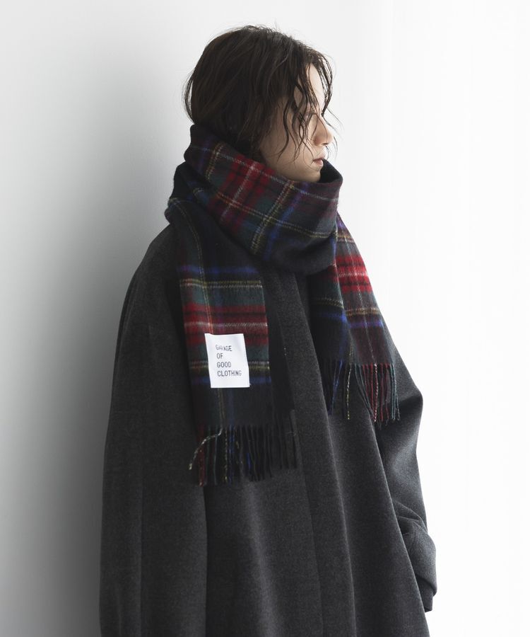 GARAGE OF GOOD CLOTHING「カシミヤ混リバーシブルマフラー」|マフラー|