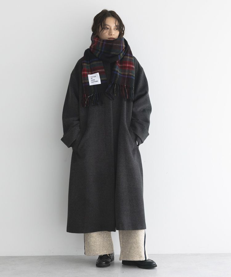 GARAGE OF GOOD CLOTHING「カシミヤ混リバーシブルマフラー」|マフラー|