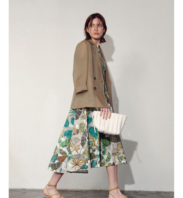 allureville「ワルツシアーオーガンジャケット」|テーラードジャケット|