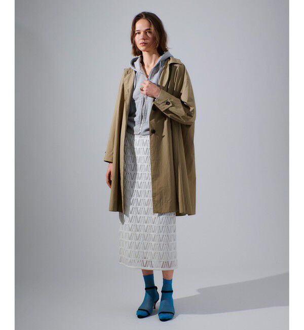 allureville「裏毛ジップアップパーカー」|パーカー|