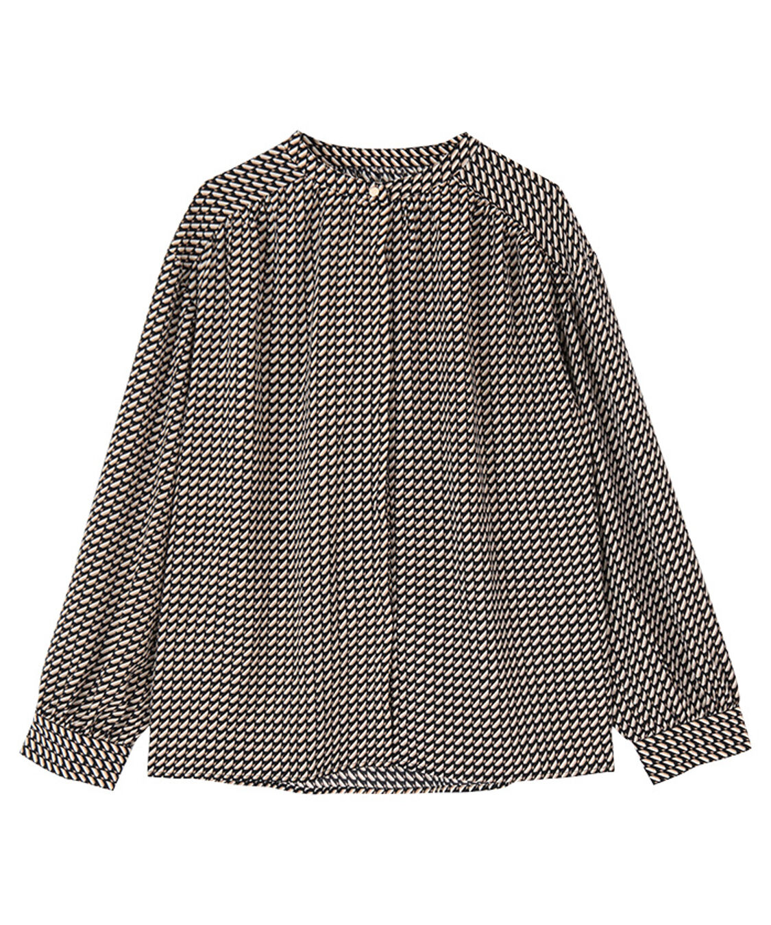 ur's「ジオメトリックバンドカラーブラウス」|シャツ・ブラウス|