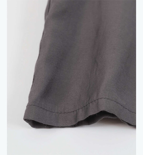 ur's「シャーリングデザインスリーブバンドカラーブラウス」|シャツ・ブラウス|