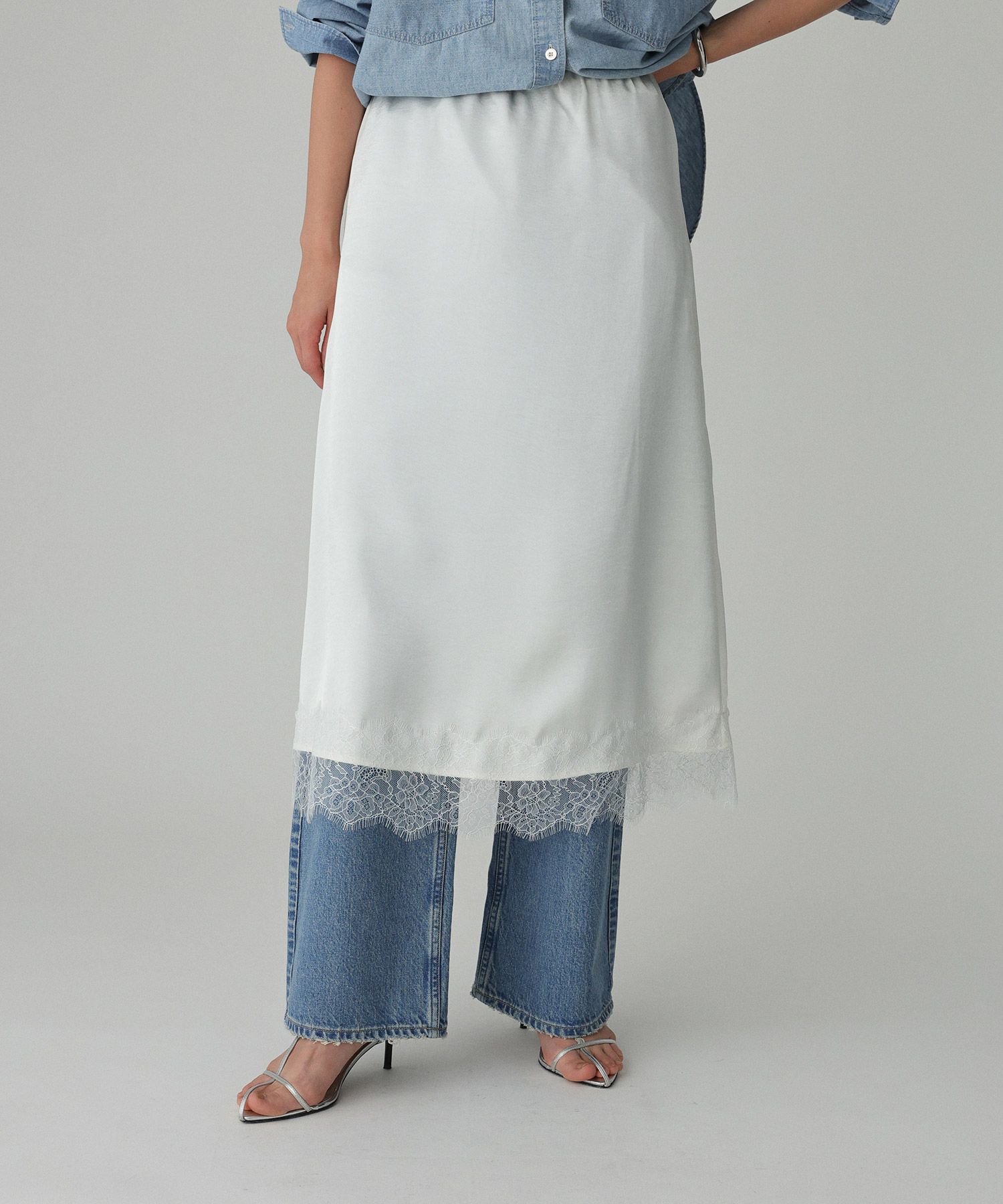 BABYLONE「レーススカート」|スカート|