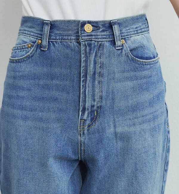  「《リバイバル》【低身長/高身長対応】タテストレッチ足長デニムパンツ」|その他|