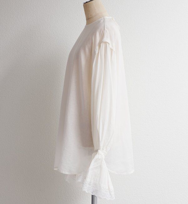  「フレアレースカフスブラウス」|プルオーバー|