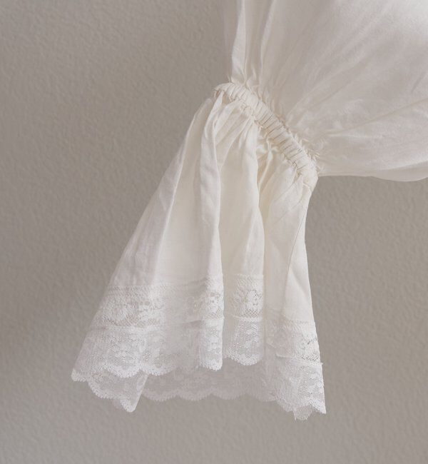  「フレアレースカフスブラウス」|プルオーバー|