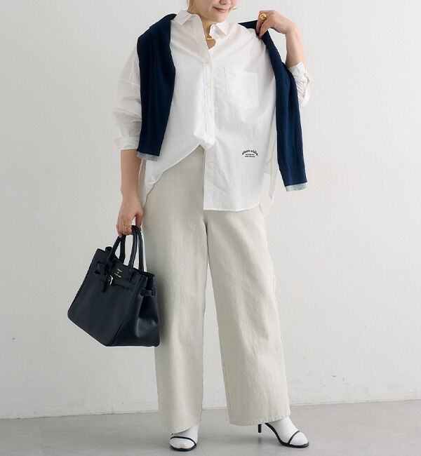  「リヨセルコットンオーバーシャツ」|シャツ・ブラウス|