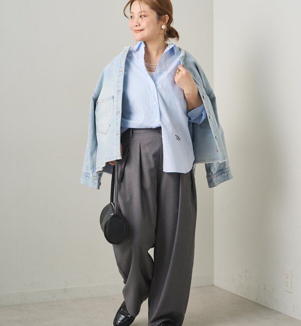  「リヨセルコットンオーバーシャツ」|シャツ・ブラウス|