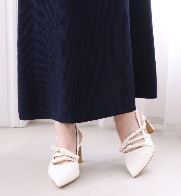  「リボンヒールミュール」|その他|