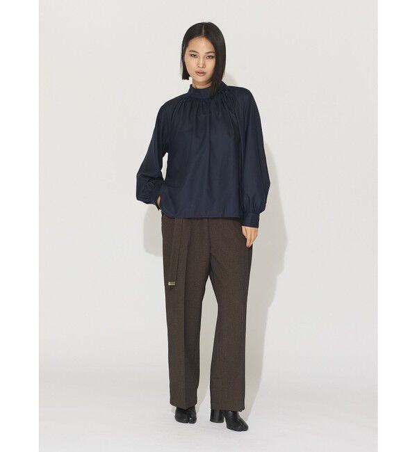 MIDIUMISOLID「MIDIUMISOLID for Ladies センタープレステーパードパンツベルト付(MODE)」|その他|