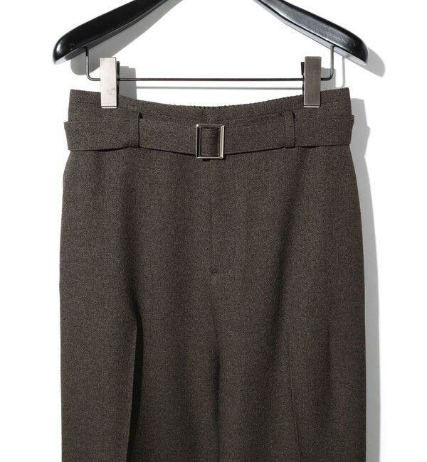 MIDIUMISOLID「MIDIUMISOLID for Ladies センタープレステーパードパンツベルト付(MODE)」|その他|