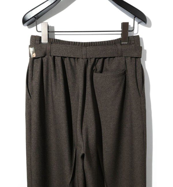 MIDIUMISOLID「MIDIUMISOLID for Ladies センタープレステーパードパンツベルト付(MODE)」|その他|