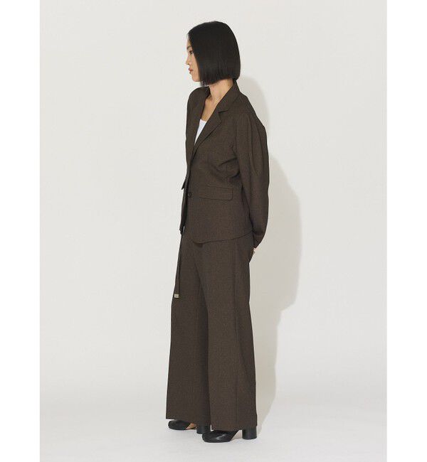 MIDIUMISOLID「MIDIUMISOLID for Ladies センタープレステーパードパンツベルト付(MODE)」|その他|