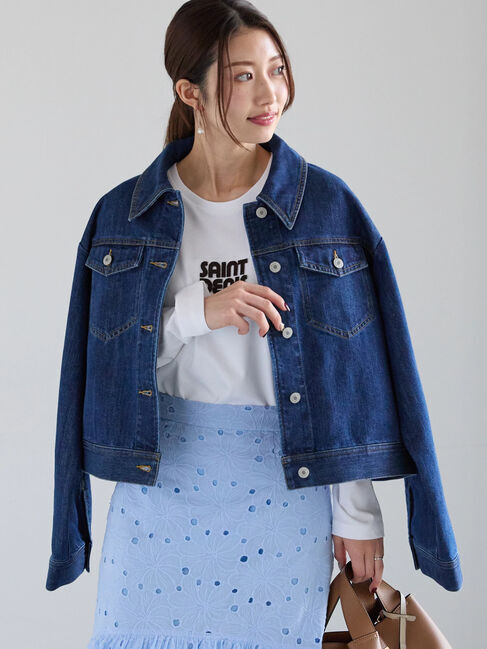 Te chichi「デニムルーズシルエットGジャン」|その他|