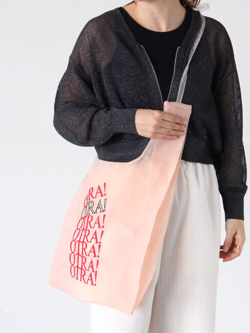 Lugnoncure「刺繍マルシェバッグ《2025spring catalog item》」|その他|オレンジ