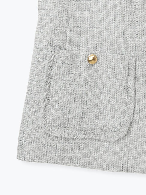 Te chichi「【セレモニーアイテム】ツイードVネックジレ」|ダウンベスト・ベスト|