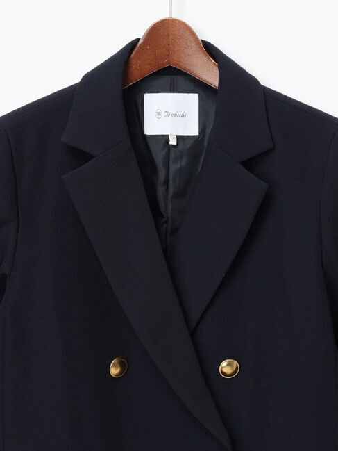 Te chichi「【セレモニーアイテム】テーラードWブレストジャケット（セットアップ可）」|その他|