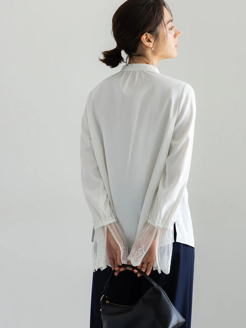 Te chichi「【セレモニーアイテム】レースカフスブラウス」|シャツ・ブラウス|