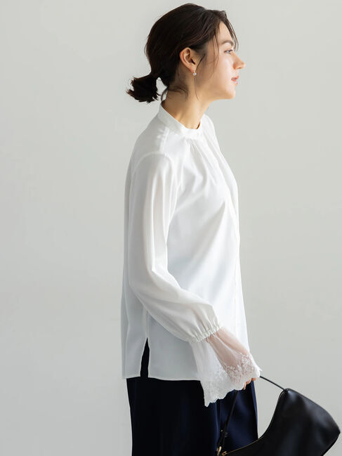 Te chichi「【セレモニーアイテム】レースカフスブラウス」|シャツ・ブラウス|