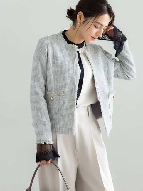 Te chichi「【セレモニーアイテム】レースカフスブラウス」|シャツ・ブラウス|