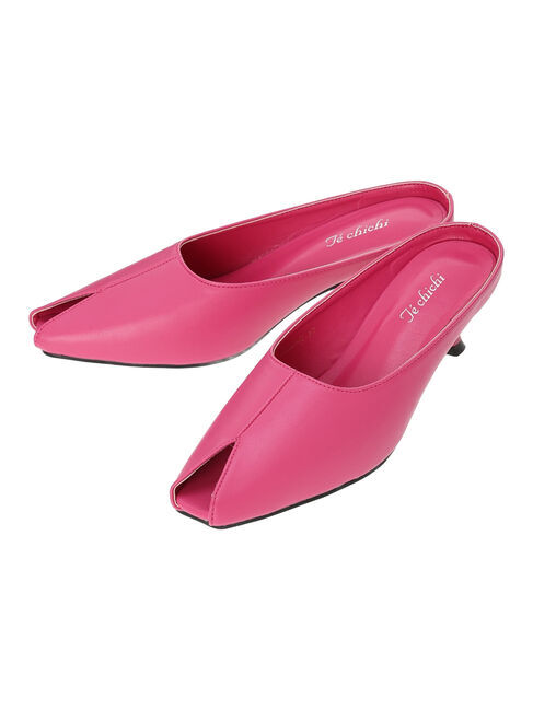 Te chichi「フロントオープンミュール」|パンプス|