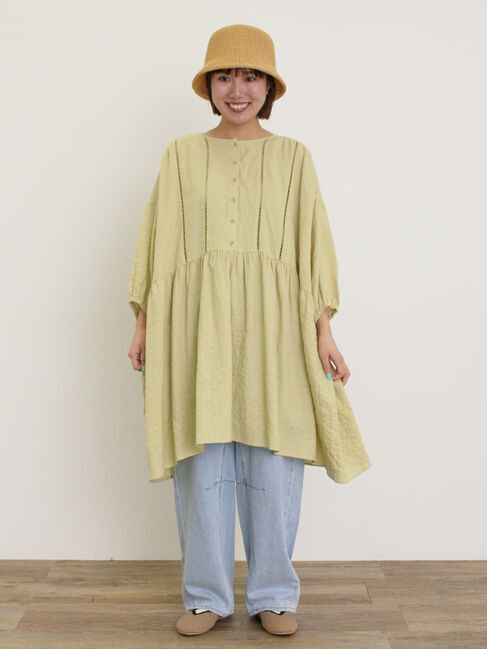 Samansa Mos2「ニットスカラップバレエシューズ」|ビジネス・ドレスシューズ|