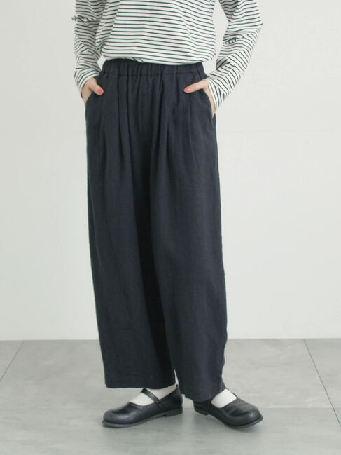 Samansa Mos2「【Cross&times;Linen】ふんわりパンツ」|その他|