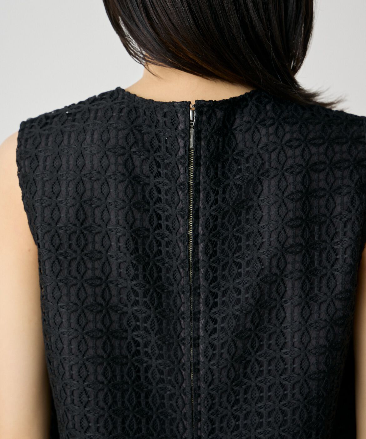 INED「ノースリーブレースブラウス」|シャツ・ブラウス|